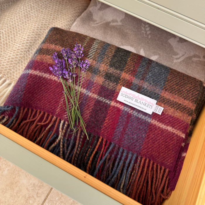 Ellisland Plaid Wool Blanket