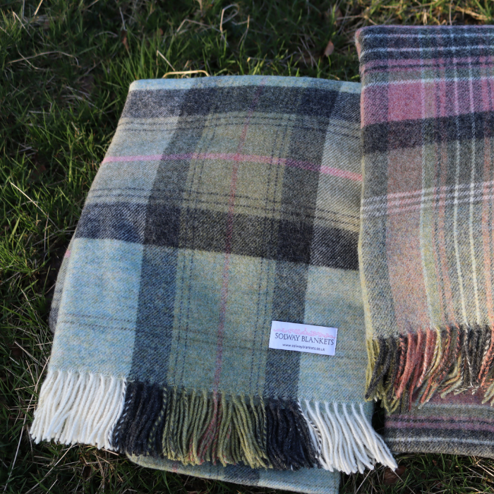 Ellisland Plaid Wool Blanket