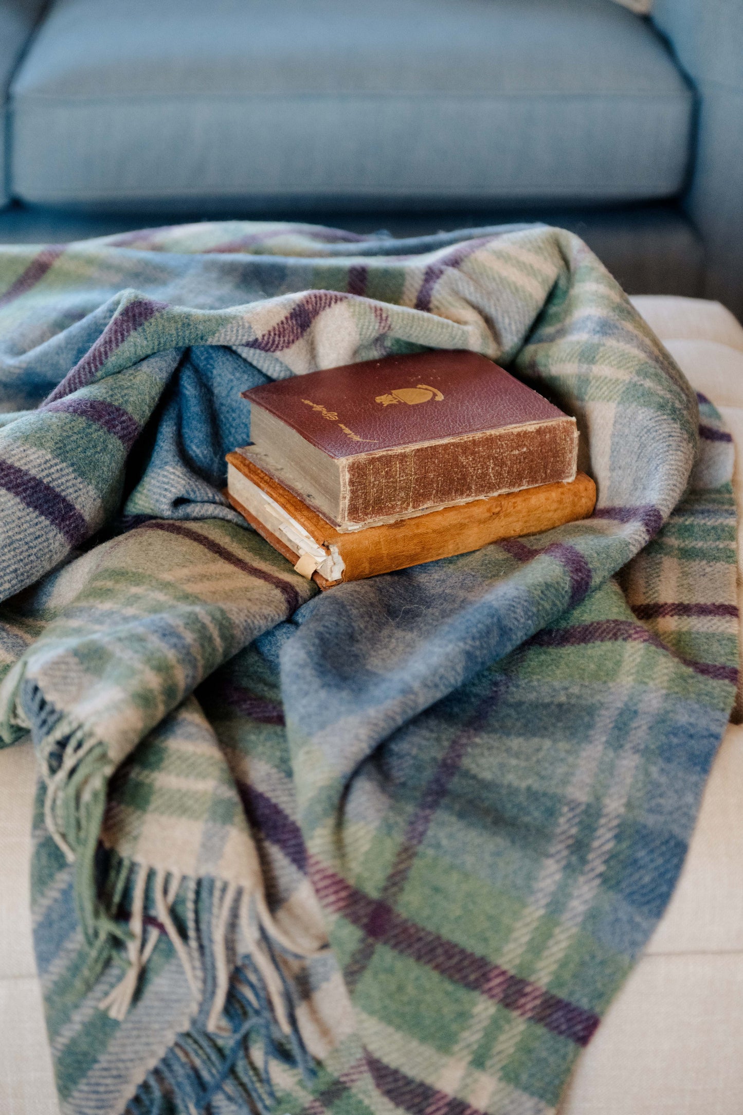 Arbigland Plaid Wool Blanket