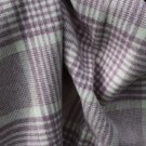 Lilac Check Merino Lambswool Throw 05