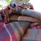 Woodburn Check Pure New Wool Blanket 02