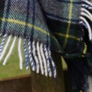 Dress Gordon Tartan Pure New Wool Blanket 06