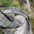 Antique Dress Gordon Tartan Pure New Wool Waterproof Picnic Blanket 02