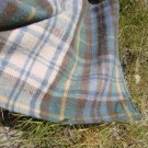 Antique Dress Gordon Tartan Pure New Wool Waterproof Picnic Blanket 03