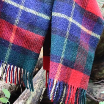 Kilgour Tartan Pure New Wool Knee Blanket