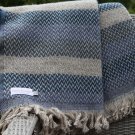 Celtic Weave Recycled Wool Large Blanket 01